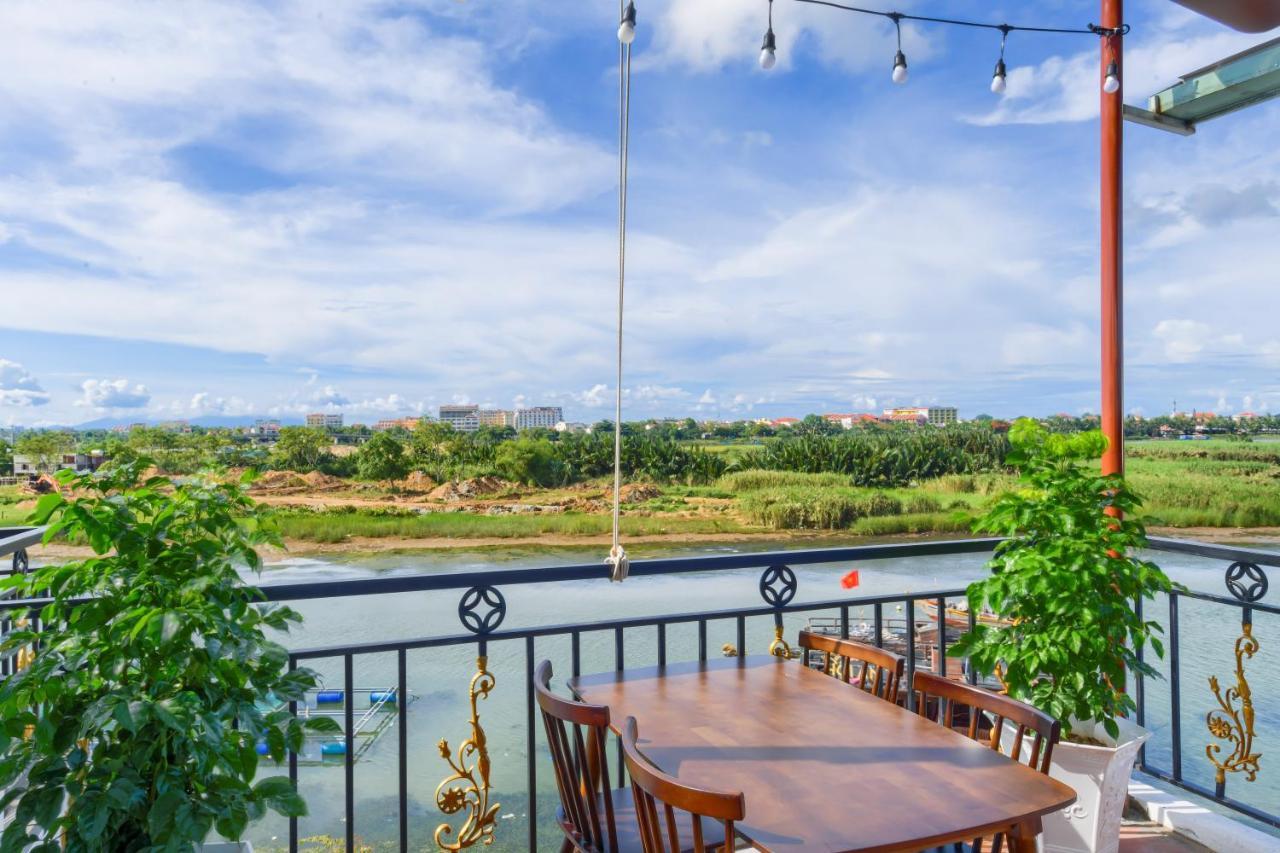 Gio Chieu Homestay - Riverside & Swimming Pool Хоян Екстер'єр фото