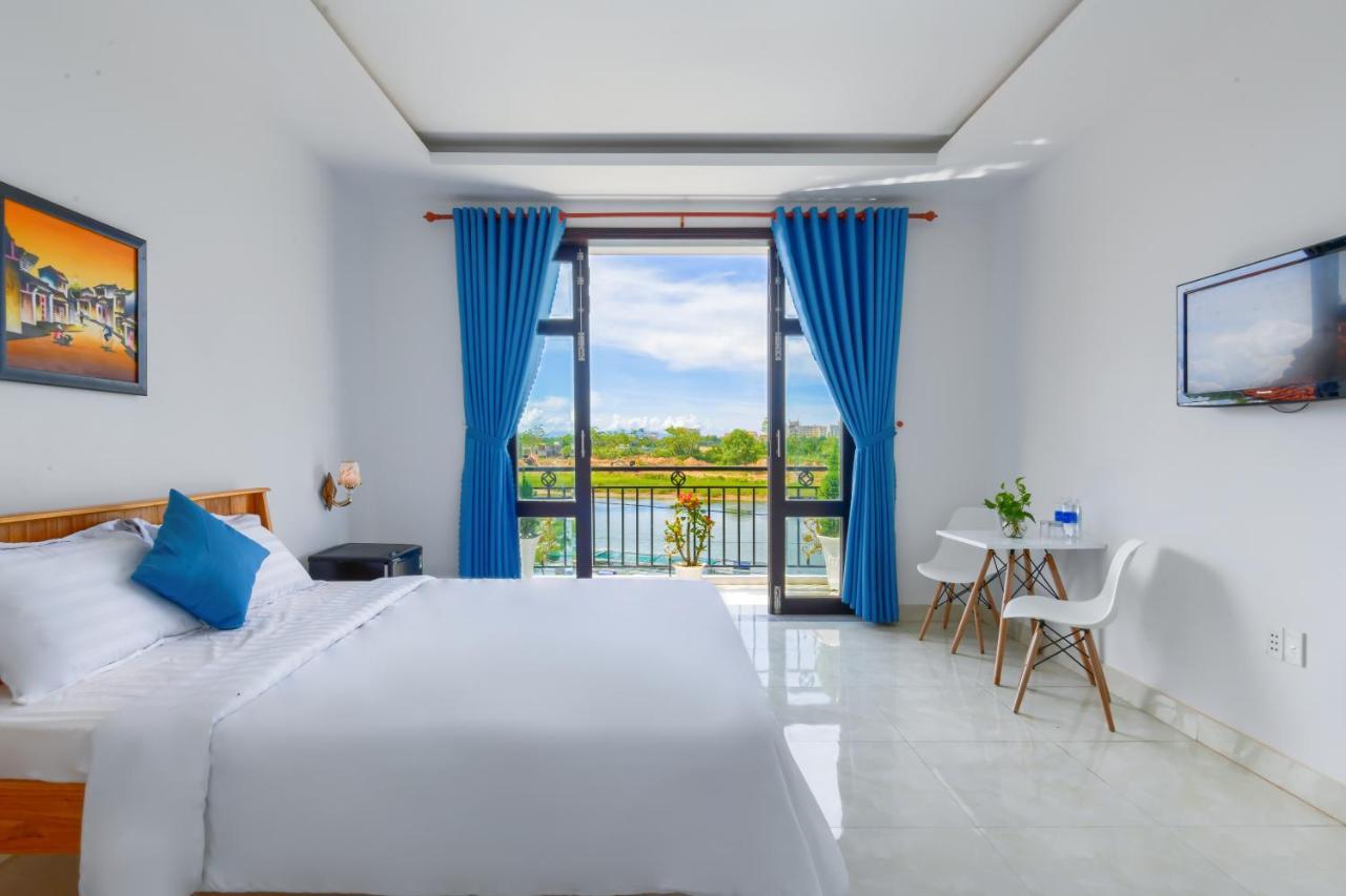 Gio Chieu Homestay - Riverside & Swimming Pool Хоян Екстер'єр фото
