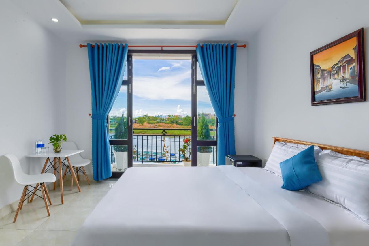 Gio Chieu Homestay - Riverside & Swimming Pool Хоян Екстер'єр фото