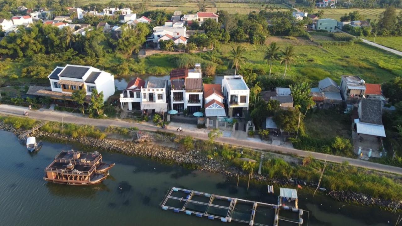 Gio Chieu Homestay - Riverside & Swimming Pool Хоян Екстер'єр фото