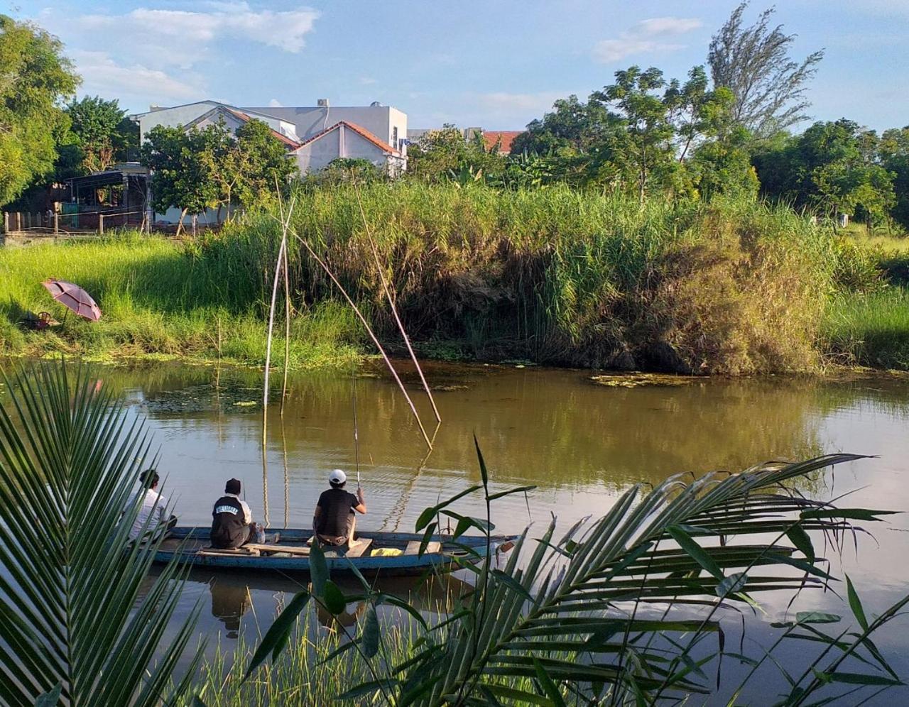 Gio Chieu Homestay - Riverside & Swimming Pool Хоян Екстер'єр фото